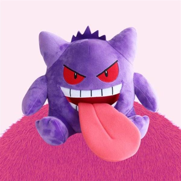 BeeCrazee Pokemon Gengar Tongue Sticking Out 12" Plush Kawaii Gifts 8809644506792