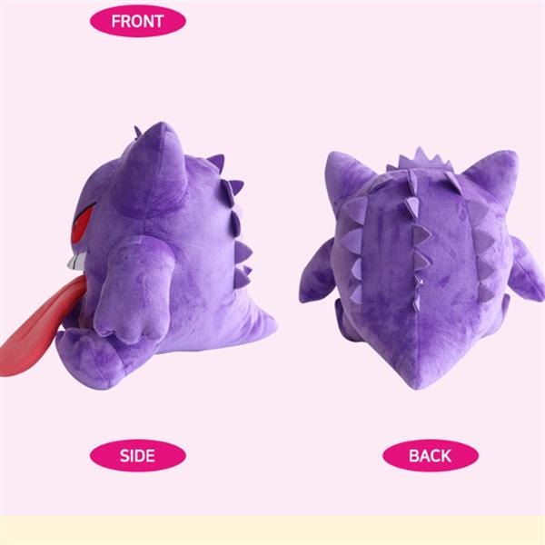 BeeCrazee Pokemon Gengar Tongue Sticking Out 12" Plush Kawaii Gifts 8809644506792