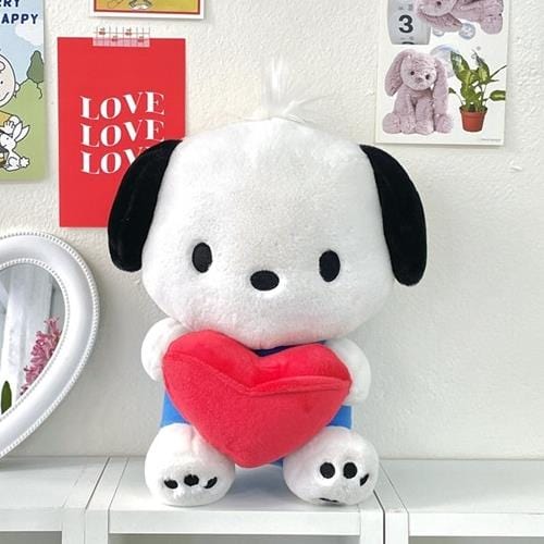 Sanrio 12 Heart Plush: My Melody, Cinnamoroll, Pompompurin, Pochacco, –  Kawaii Gifts