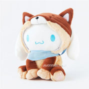 BeeCrazee Sanrio My Pet Shiba 10" Plushies: Hello Kitty, Pompompurin, Cinnamoroll, Pochacco, My Melody, Kuromi Kawaii Gifts