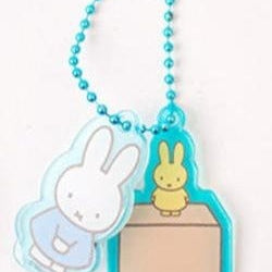 BeeCrazee Miffy Acrylic Keyrings Blue Kawaii Gifts 8804224266660