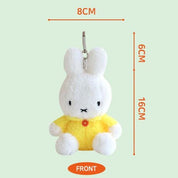 BeeCrazee Miffy & Boris 5" Plushie Mascot Keychains Kawaii Gifts