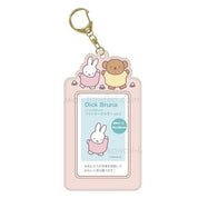 BeeCrazee Miffy ID & K-Pop Photo Card Holders with Keychains Pink Kawaii Gifts 4571542970350