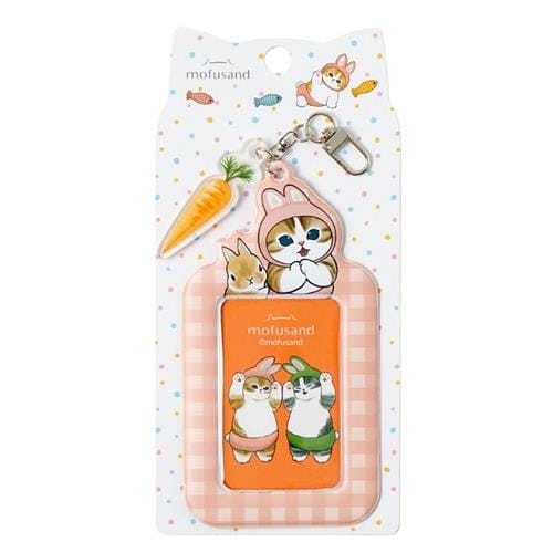 BeeCrazee Mofusand ID & K-Pop Photo Card Holders with Keychains Kawaii Gifts