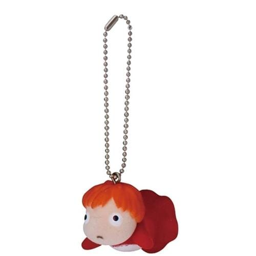 BeeCrazee Ponyo Flocked 2" Mascot Keychain Kawaii Gifts 4905610404872