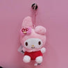 BeeCrazee Sanrio Garden 3" Plushies with Keychains: My Melody, Kuromi, Hello Kitty My Melody Kawaii Gifts 8809571506933