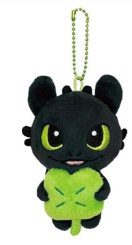 BeeCrazee Toothless 3.5" Plushie Keychains Clover Kawaii Gifts 8804097682932
