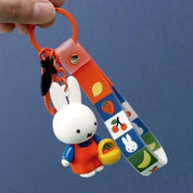 BeeCrazee Miffy Fruit Series Surprise Mascot Keychains with Straps Kawaii Gifts 6975818850588
