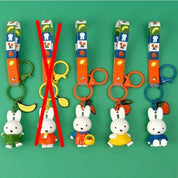 BeeCrazee Miffy Fruit Series Surprise Mascot Keychains with Straps Kawaii Gifts 6975818850588