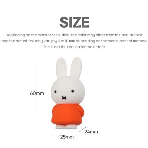 BeeCrazee Miffy Surprise Colorful Mascot Keychains with Handles Kawaii Gifts 6975818857648