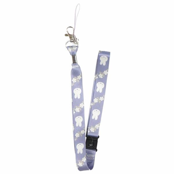 BeeCrazee Miffy Lanyards with Accessory Straps Light Purple Flower Kawaii Gifts 4571542985002