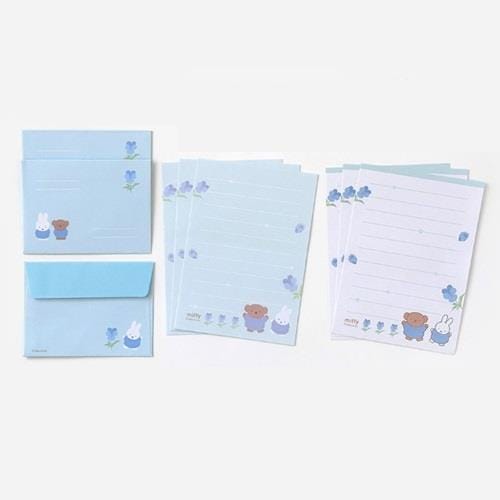 BeeCrazee Miffy & Boris Mini Writing Letter Paper Sets Boris Kawaii Gifts