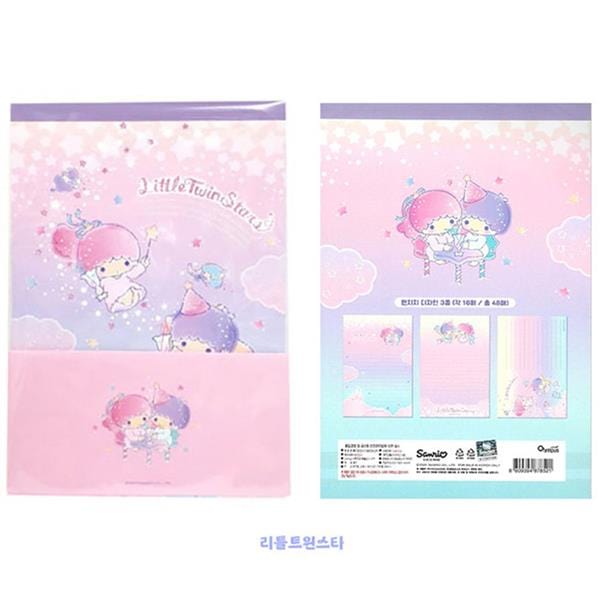 BeeCrazee Sanrio Little Twin Stars Letter Pad Kawaii Gifts