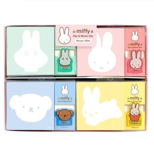 BeeCrazee Miffy Surprise Clip & Memo Set Kawaii Gifts 8809730789665