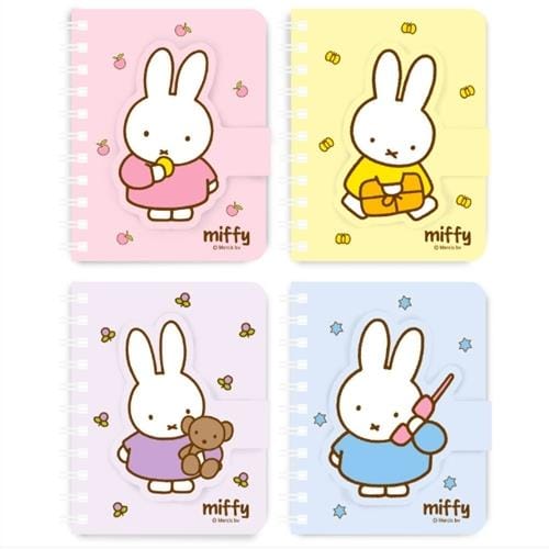 BeeCrazee Miffy Surprise Cute Notebook with Magnetic Closure Kawaii Gifts 8809654912002