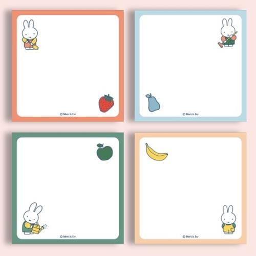 BeeCrazee Miffy Sweet Fruits Memo Kawaii Gifts