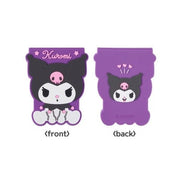 BeeCrazee Sanrio Die-Cut Memo with Silicone Covers: CInnamoroll, My Melody & Kuromi Kuromi Kawaii Gifts 8809394879740