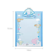 BeeCrazee Sanrio Friends Memo with Mini Clip Boards Cinnamoroll Kawaii Gifts