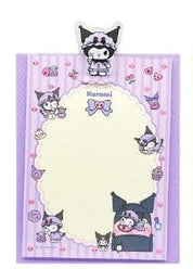 BeeCrazee Sanrio Friends Memo with Mini Clip Boards Kuromi Kawaii Gifts