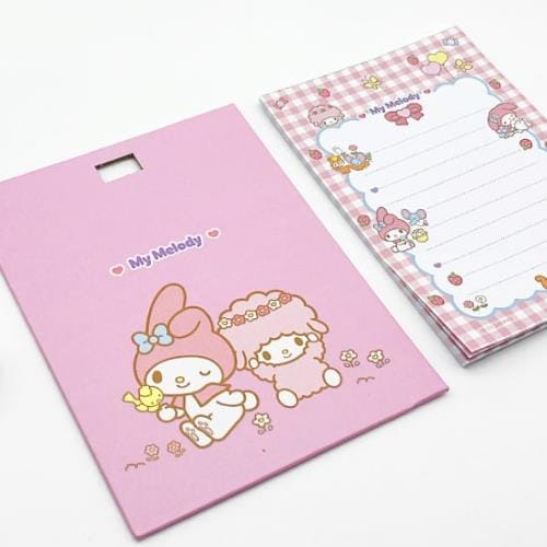 BeeCrazee Sanrio Friends Memo with Mini Clip Boards My Melody Kawaii Gifts