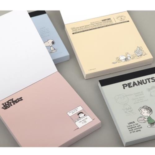 BeeCrazee Snoopy 75th Anniversary Memo Pads Kawaii Gifts