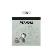 BeeCrazee Snoopy 75th Anniversary Memo Pads Green Kawaii Gifts 8809973113081