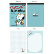 BeeCrazee Snoopy Orange & Teal Memo Pads Mint Kawaii Gifts 8809973113685
