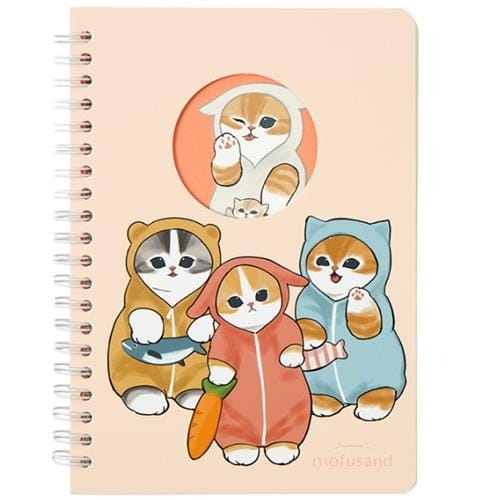 BeeCrazee Mofusand B6 Spiral Notebook Kawaii Gifts 8804224288808