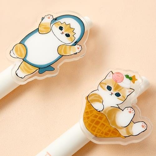 BeeCrazee Mofusand Cat Gel Pens Kawaii Gifts