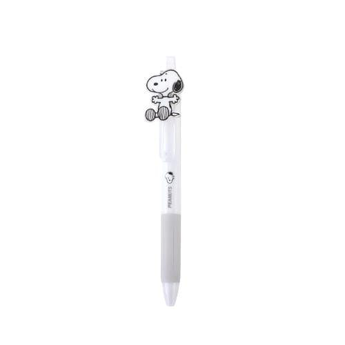 BeeCrazee Peanuts Snoopy Pens with Acrylic Mascots Snoopy (White) Kawaii Gifts 8809973111919