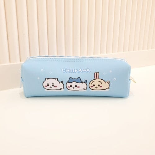 BeeCrazee Chiikawa Pencil Pouch Blue Kawaii Gifts 8809844042694