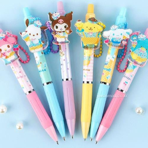 Sanrio Acrylic Mascot Clip Mechanical Pencil – Kawaii Gifts