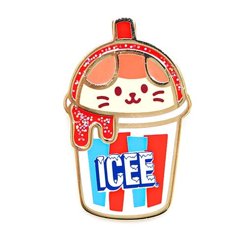 BeeCrazee ICEE Anirollz Kittiroll, Owlyroll & Pandaroll Enamel Pins Kittiroll Kawaii Gifts 810043600446