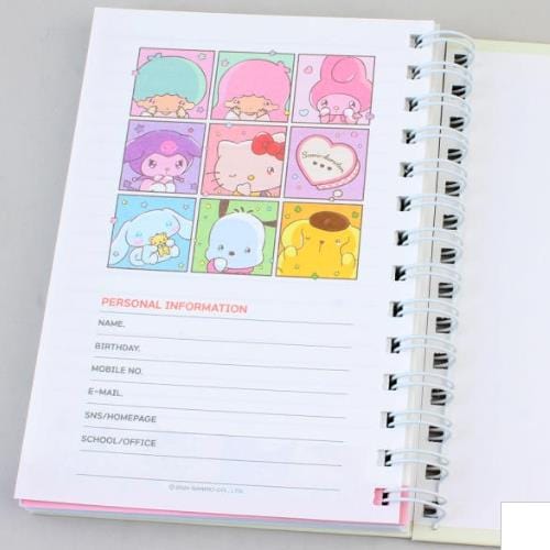 BeeCrazee Sanrio All Star 365 Planner Kawaii Gifts 8809953242862