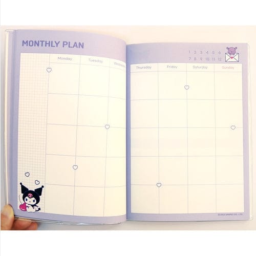 BeeCrazee Sanrio Friends Planners with PVC Covers Kawaii Gifts