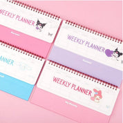 BeeCrazee Sanrio Friends Weekly Desk Planner Kawaii Gifts