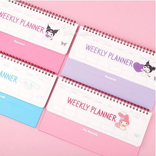 BeeCrazee Sanrio Friends Weekly Desk Planner Kawaii Gifts