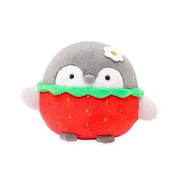 BeeCrazee Fruity Koupen Chan Baby Penguin 6" Plushies Strawberry Kawaii Gifts 810043606059