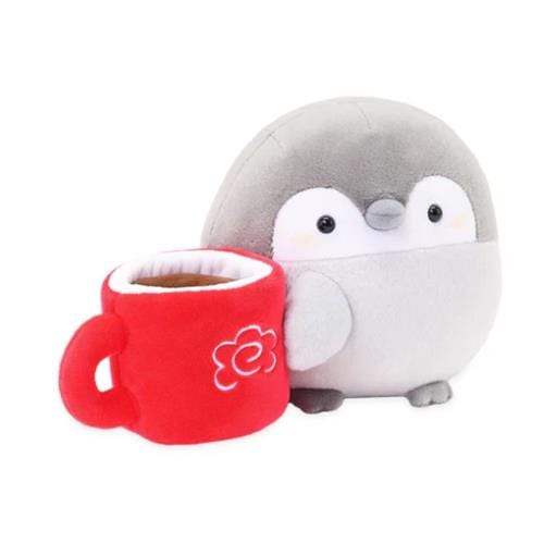 BeeCrazee Koupen Chan Baby Penguin 7" Plushies Red Mug Kawaii Gifts 810043604758