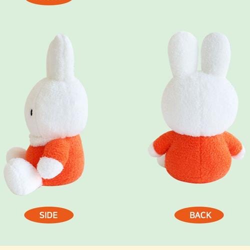 BeeCrazee Miffy Curly Fabric 12" Plush Kawaii Gifts 8809644506709