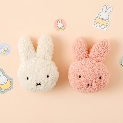 BeeCrazee Miffy Face Fuzzy Pouches Kawaii Gifts