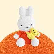 BeeCrazee Miffy with Teddy Bear Curly Fabric 12" Plush Kawaii Gifts 8809644507416