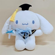 BeeCrazee Sanrio Graduation 10" Plushies Cinnamoroll Kawaii Gifts 8809962083135