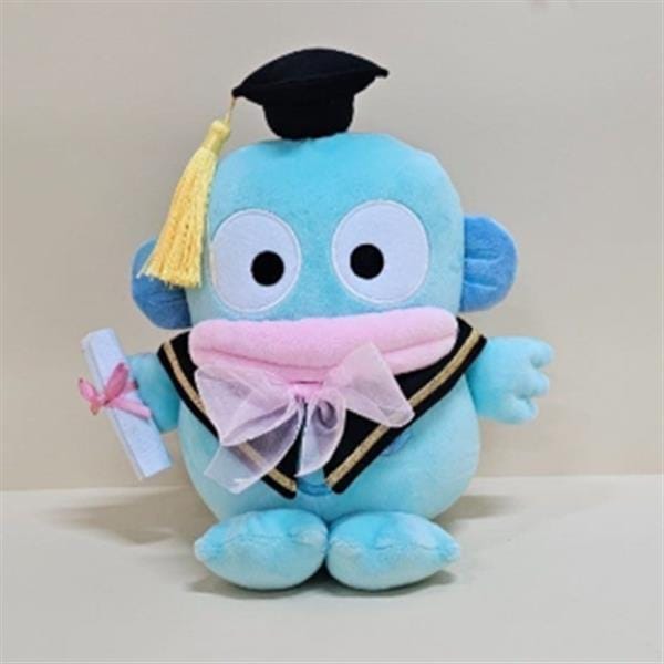 BeeCrazee Sanrio Graduation 10" Plushies Hangyodon Kawaii Gifts 8809962083166