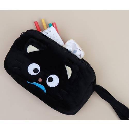 BeeCrazee Chococat Plush Pouch with Handy Strap Kawaii Gifts 8809922257675