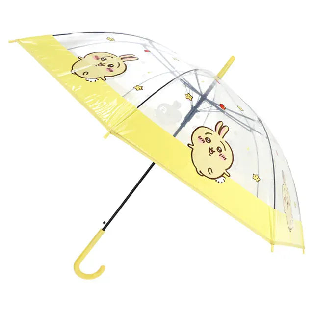 BeeCrazee Chiikawa 24" Clear Stick Umbrellas: Chiikawa, Hachiware, Usagi Usagi Kawaii Gifts 8809945850129