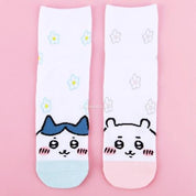 BeeCrazee Chiikawa Flower Socks Kawaii Gifts