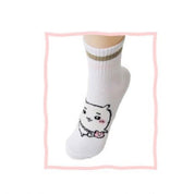 BeeCrazee Chiikawa Stripe Socks Kawaii Gifts