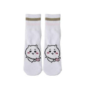 BeeCrazee Chiikawa Stripe Socks Chiikawa Kawaii Gifts 8806306063921
