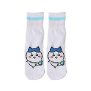 BeeCrazee Chiikawa Stripe Socks Hachiware Kawaii Gifts 8806306063938